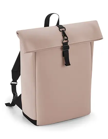 Ansicht 3 – Matte PU Roll-Top Backpack (BG335)