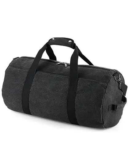 Ansicht 1 – Vintage Canvas Barrel Bag (BG655)