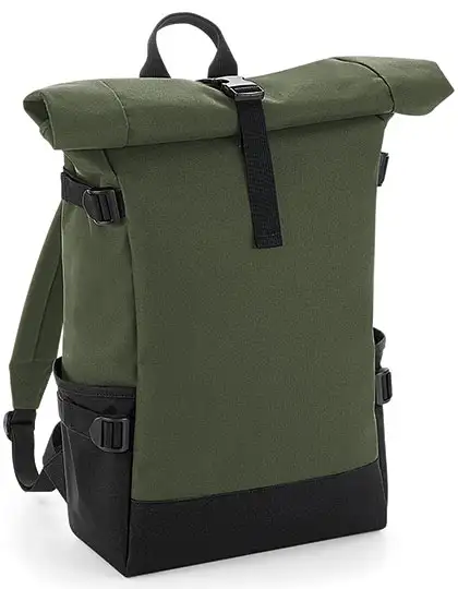 Ansicht 4 – Block Roll-Top Backpack (BG858)
