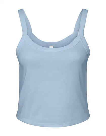 Ansicht 3 – Women´s Micro Rib Spaghetti Strap Tank (BL1012)