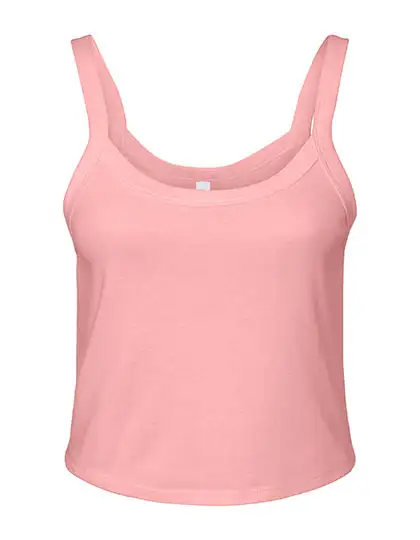 Ansicht 4 – Women´s Micro Rib Spaghetti Strap Tank (BL1012)