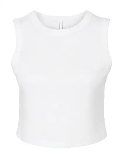 Ansicht 2 – Women´s Micro Rib Muscle Crop Tank (BL1013)