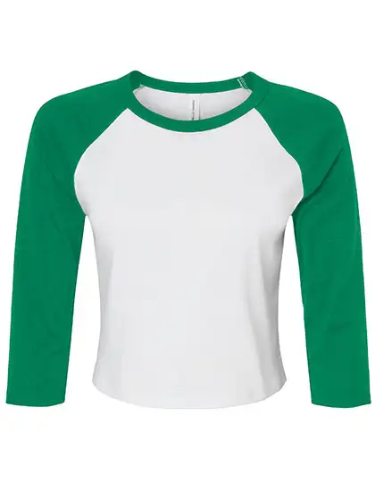 Ansicht 7 – Women´s Micro Rib 3/4 Raglan Baby Tee (BL1200)