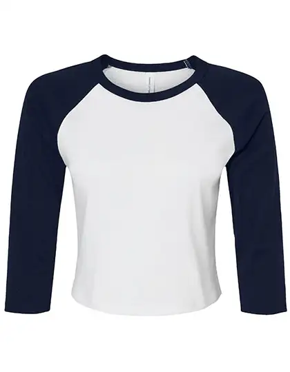 Ansicht 4 – Women´s Micro Rib 3/4 Raglan Baby Tee (BL1200)
