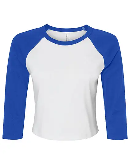 Ansicht 5 – Women´s Micro Rib 3/4 Raglan Baby Tee (BL1200)