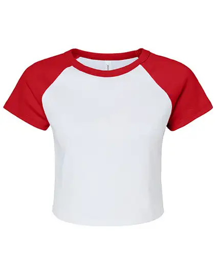 Ansicht 6 – Women´s Micro Rib Raglan Baby Tee (BL1201)