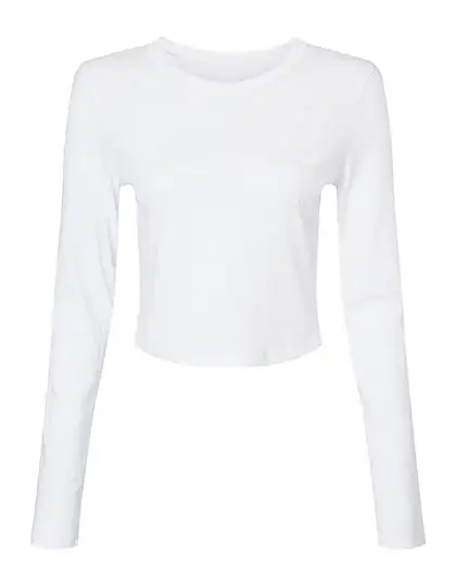 Ansicht 2 – Women´s Micro Rib Long Sleeve Baby Tee (BL1501)