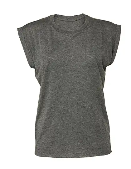 Ansicht 2 – Women´s Flowy Muscle Tee With Rolled Cuff (BL8804)