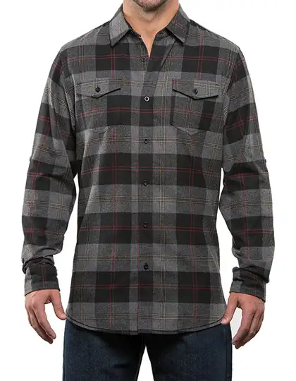 Ansicht 1 – Woven Plaid Flannel Shirt (BU8210)