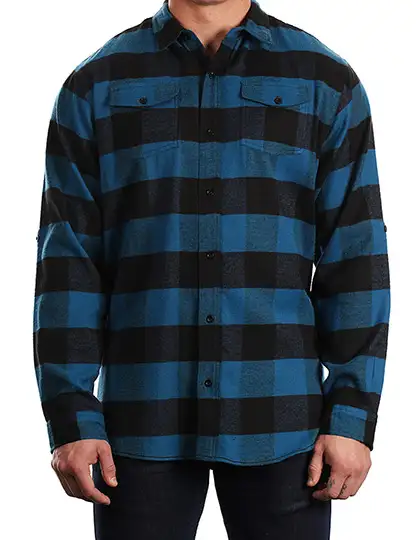 Ansicht 8 – Woven Plaid Flannel Shirt (BU8210)
