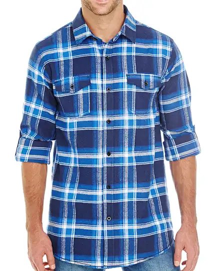 Ansicht 5 – Woven Plaid Flannel Shirt (BU8210)