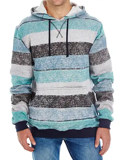 Ansicht 1 – Printed Striped Marl Pullover (BU8603)
