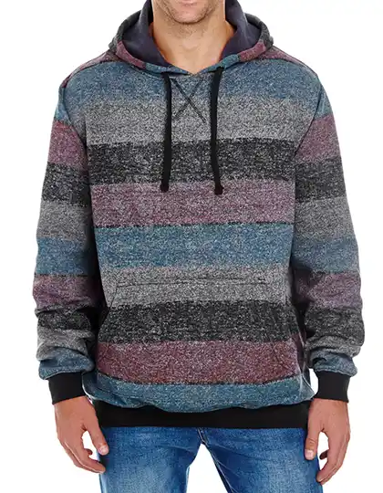 Ansicht 2 – Printed Striped Marl Pullover (BU8603)