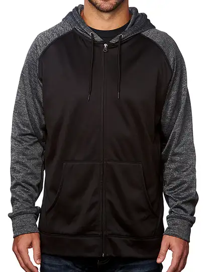 Ansicht 3 – Performance Raglan Hoodie (BU8660)