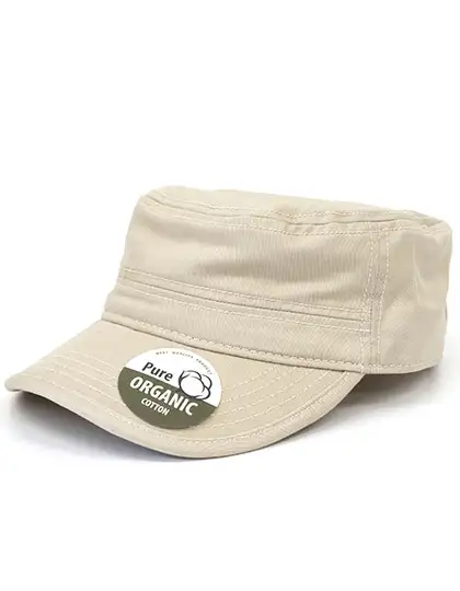 Ansicht 3 – Organic Cotton Army Cap Washed (BW7019)
