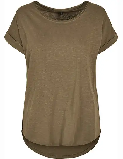 Ansicht 4 – Ladies´ Long Slub Tee (BY036)