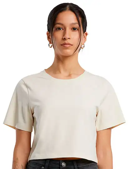 Ansicht 4 – Ladies´ Cropped Tee (BY042)