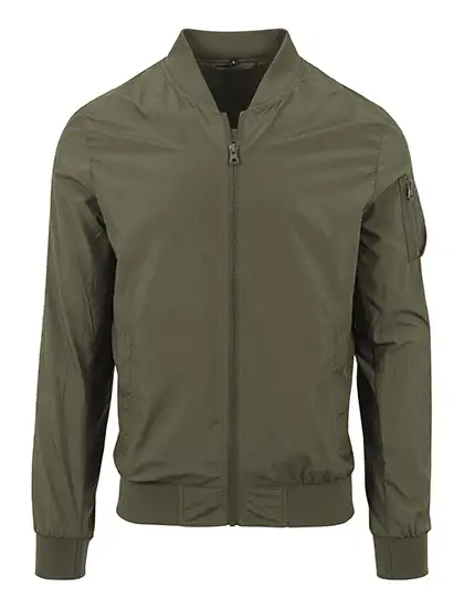 Ansicht 2 – Nylon Bomber Jacket (BY045)