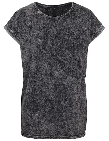 Ansicht 7 – Ladies´ Acid Washed Extended Shoulder Tee (BY053)