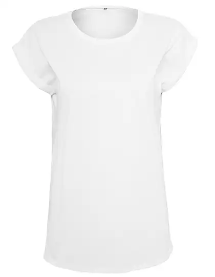 Ansicht 3 – Ladies´ Organic Extended Shoulder Tee (BY138)