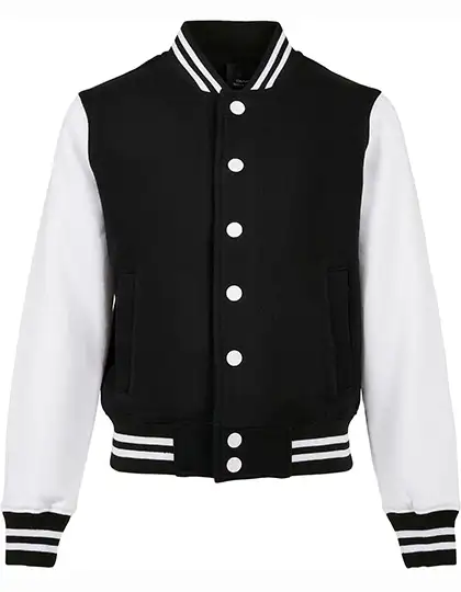 Ansicht 2 – Kids´ Organic Sweat College Jacket (BY187)