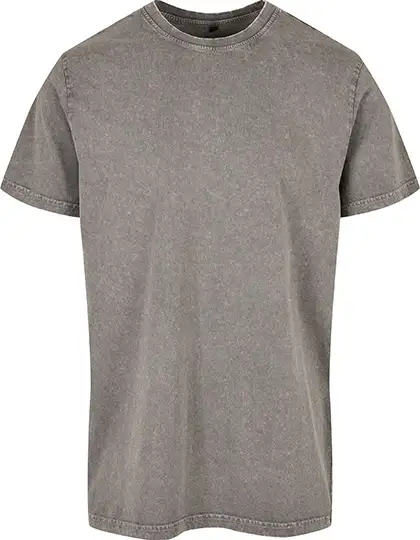 Ansicht 6 – Acid Washed Round Neck Tee (BY190)
