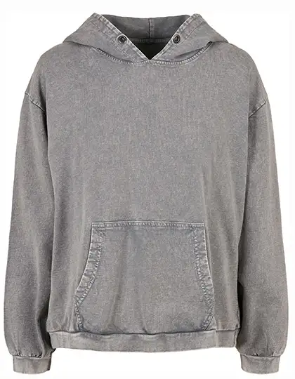 Ansicht 2 – Ladies´ Acid Washed Oversize Hoody (BY194)