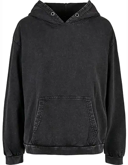 Ansicht 1 – Ladies´ Acid Washed Oversize Hoody (BY194)