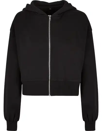 Ansicht 2 – Ladies Short Oversized Zip Jacket (BY237)