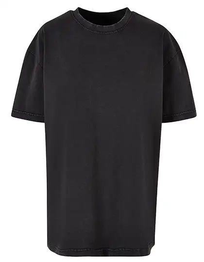 Ansicht 3 – Ladies Oversized Acid Wash Tee (BY270)