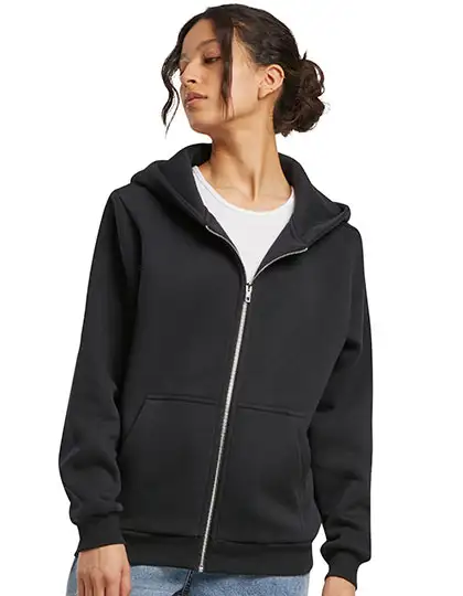 Ansicht 3 – Ladies Fluffy Zip Hoody (BY290)