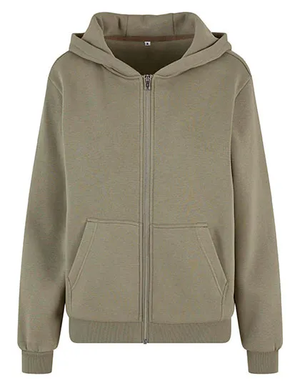 Ansicht 7 – Ladies Fluffy Zip Hoody (BY290)