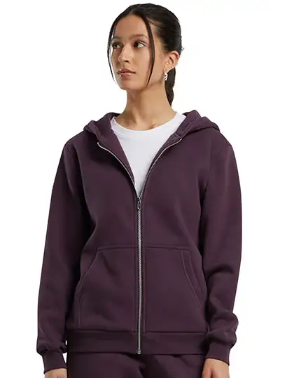 Ansicht 4 – Ladies Fluffy Zip Hoody (BY290)
