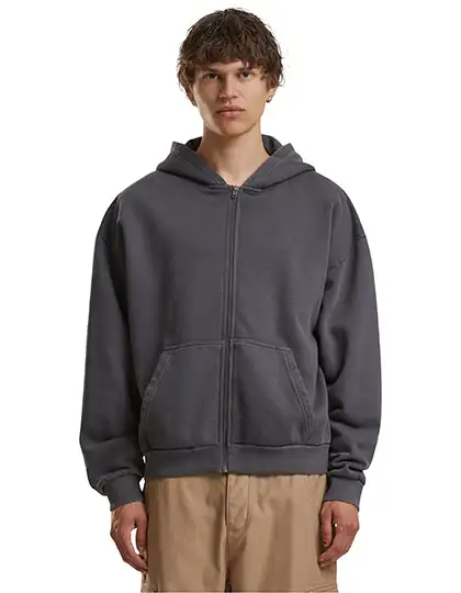 Ansicht 1 – Vintage Heavy Zip Hoodie (BY295)