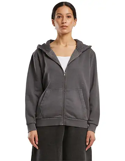 Ansicht 2 – Ladies Vintage Heavy Zip Hoody (BY299)