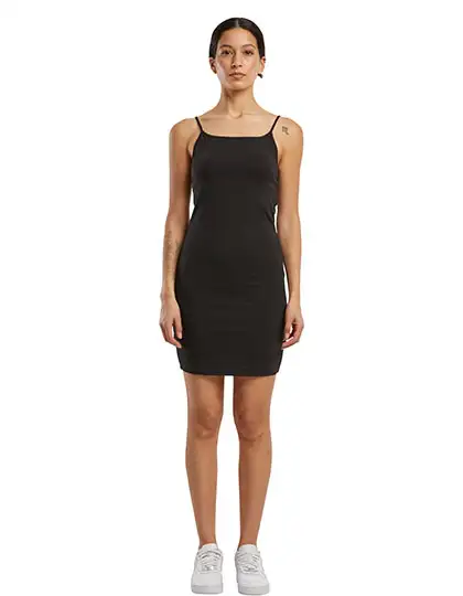Ansicht 1 – Ladies Stretch Jersey Slim Dress (BY313)