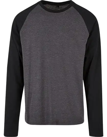 Ansicht 2 – Men´s Contrast Raglan Longsleeve T-Shirt (BYBB023)