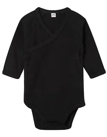 Ansicht 1 – Baby Long Sleeve Kimono Bodysuit (BZ60)