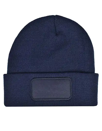 Ansicht 2 – rPET Beanie mit Label (C1449)