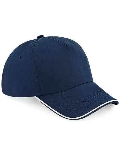 Ansicht 9 – Authentic 5 Panel Cap - Piped Peak (CB25c)