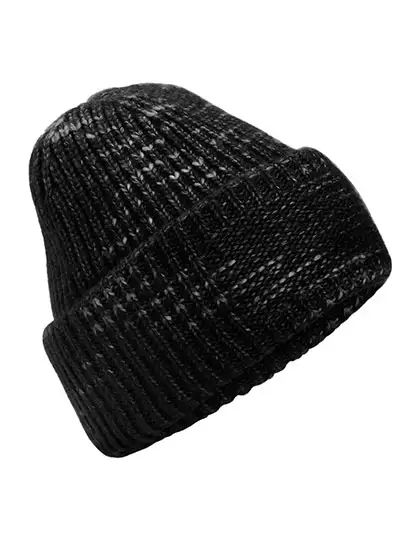 Ansicht 3 – Chunky Knitted Patch Beanie (CB330R)