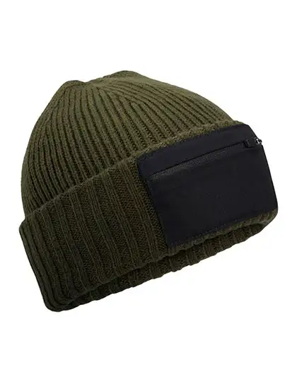 Ansicht 3 – Zip Patch Beanie (CB334R)