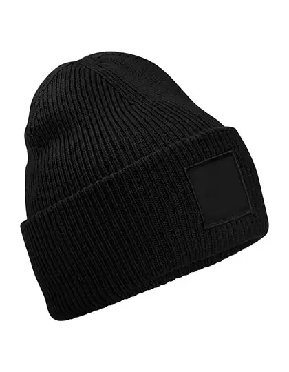 Ansicht 1 – Deep Cuffed Tonal Patch Beanie (CB336R)