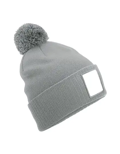Ansicht 1 – Appliqué Patch Pom Beanie (CB338R)