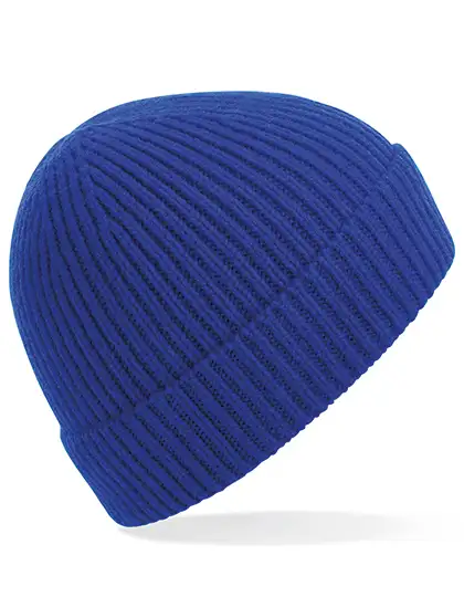 Ansicht 3 – Engineered Knit Ribbed Beanie (CB380)