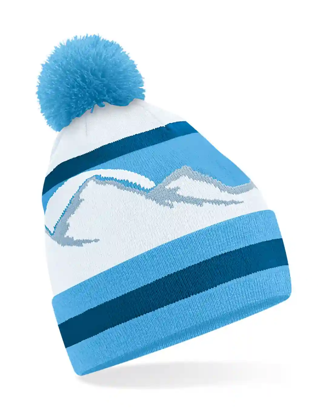 Ansicht 3 – Mountain Peaks Pom Pom Beanie (CB395R)