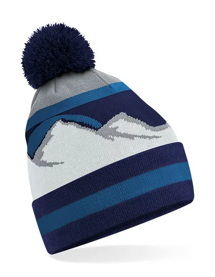 Ansicht 4 – Mountain Peaks Pom Pom Beanie (CB395R)