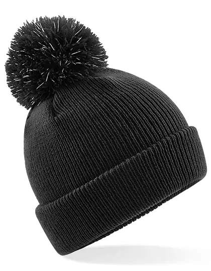 Ansicht 4 – Junior Reflective Bobble Beanie (CB406B)