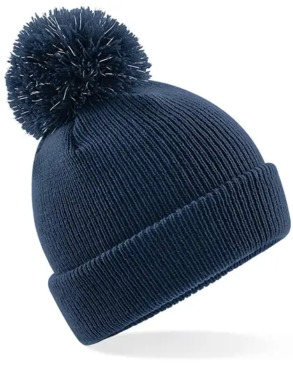Ansicht 3 – Junior Reflective Bobble Beanie (CB406B)