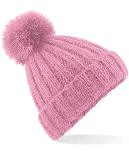 Ansicht 2 – Verbier Faux Fur Pop Pom Chunky Beanie (CB413)